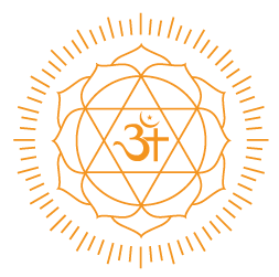 Logo Soham2017 orange Sri Sai Prana Yoga