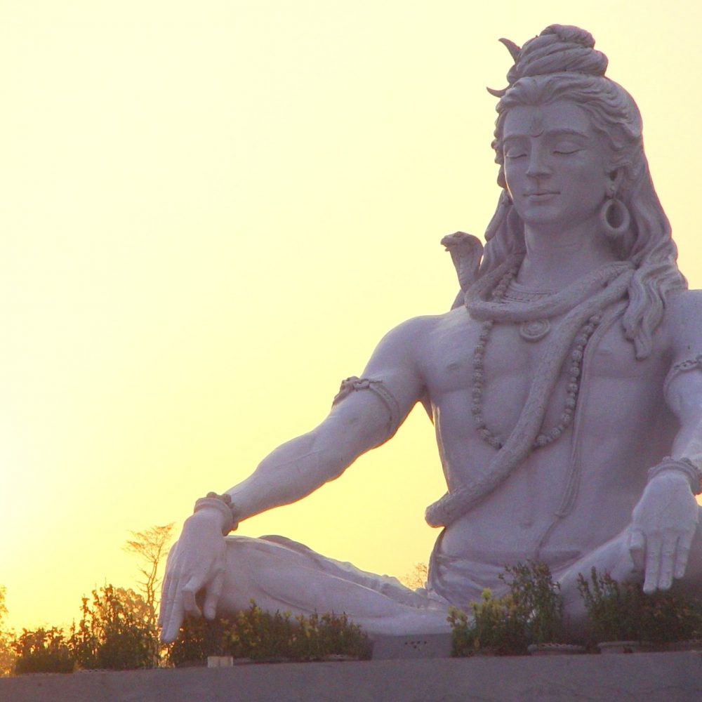 Shiva Statue Indien erleben Sri Sai Prana Yoga