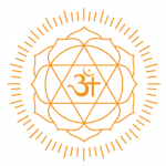 Logo Soham2017 orange Sri Sai Prana Yoga